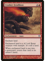 Magic: The Gathering Crusher Zendikon (078) Moderately Played