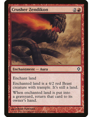 Magic: The Gathering Crusher Zendikon (078) Moderately Played