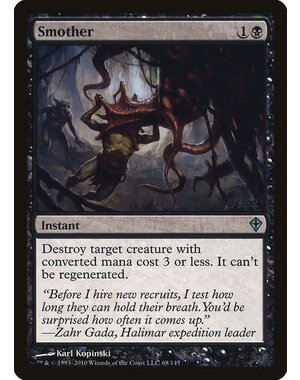 Magic: The Gathering Smother (068) Moderately Played