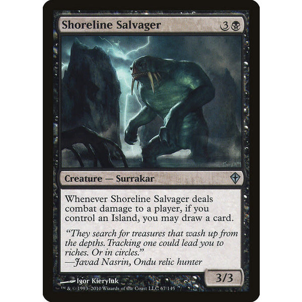 Magic: The Gathering Shoreline Salvager (067) Moderately Played