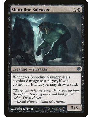 Magic: The Gathering Shoreline Salvager (067) Lightly Played Foil