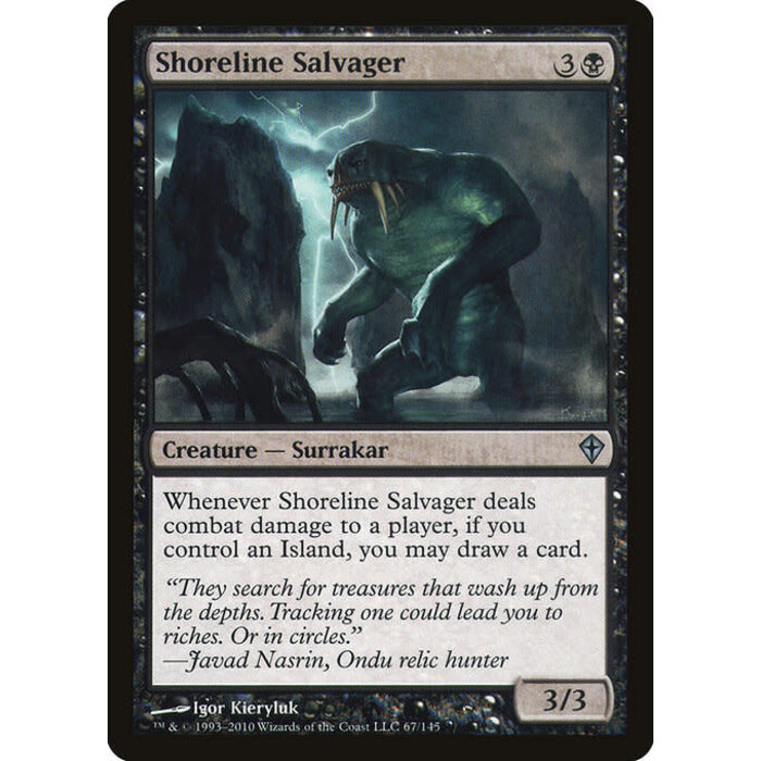 Magic: The Gathering Shoreline Salvager (067) Lightly Played Foil