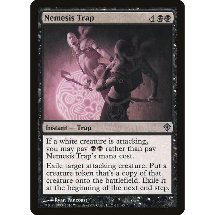Magic: The Gathering Nemesis Trap (061) Moderately Played