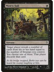 Magic: The Gathering Mire's Toll (060) Lightly Played Foil