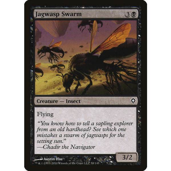 Magic: The Gathering Jagwasp Swarm (058) Lightly Played Foil