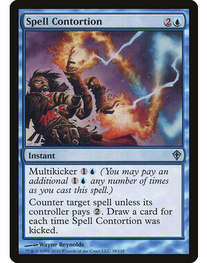 Magic: The Gathering Spell Contortion (038) Moderately Played