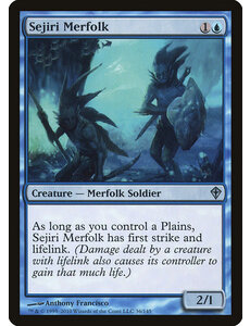 Magic: The Gathering Sejiri Merfolk (036) Moderately Played