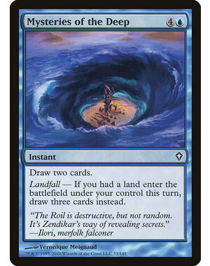 Magic: The Gathering Mysteries of the Deep (033) Moderately Played Foil