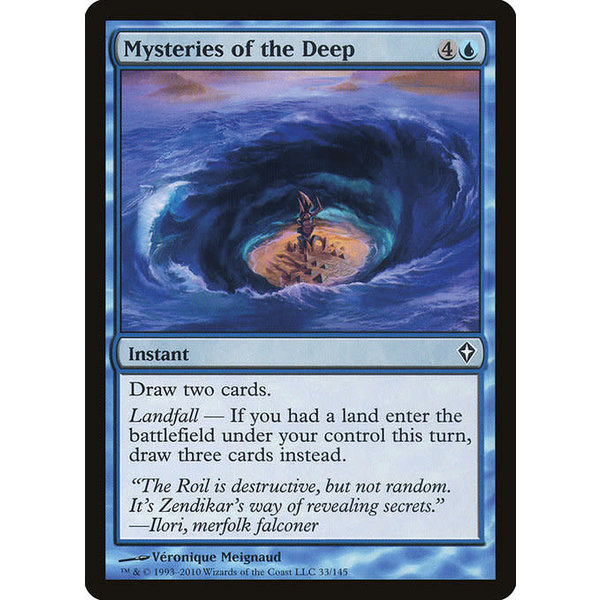 Magic: The Gathering Mysteries of the Deep (033) Moderately Played Foil