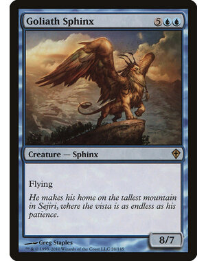 Magic: The Gathering Goliath Sphinx (028) Moderately Played Foil