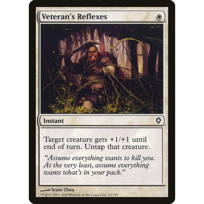 Magic: The Gathering Veteran's Reflexes (023) Lightly Played Foil