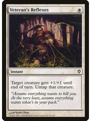 Magic: The Gathering Veteran's Reflexes (023) Moderately Played