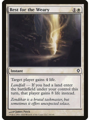 Magic: The Gathering Rest for the Weary (018) Moderately Played Foil