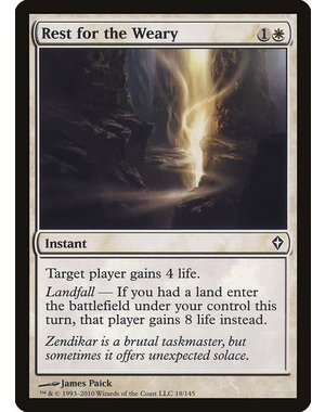 Magic: The Gathering Rest for the Weary (018) Moderately Played Foil