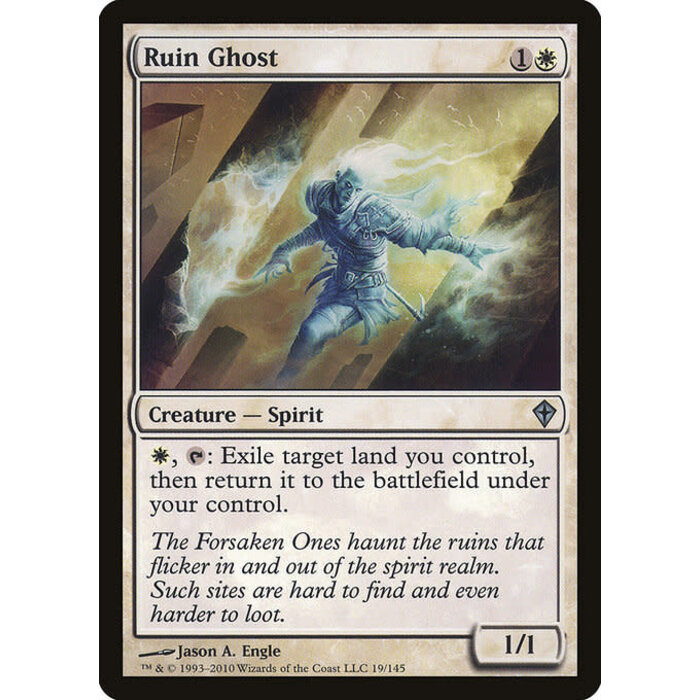 Magic: The Gathering Ruin Ghost (019) Moderately Played