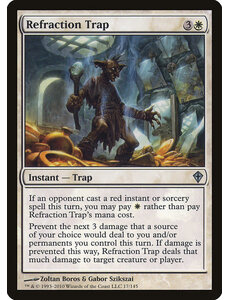 Magic: The Gathering Refraction Trap (017) Moderately Played