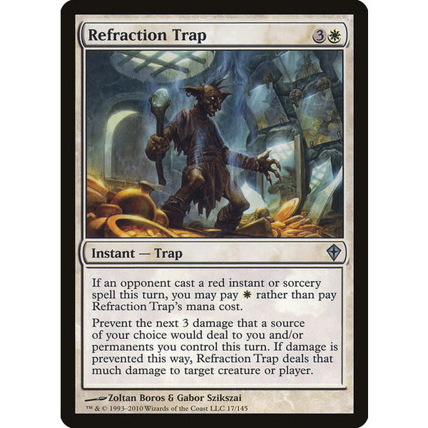 Magic: The Gathering Refraction Trap (017) Moderately Played Foil