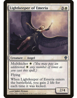 Magic: The Gathering Lightkeeper of Emeria (012) Moderately Played