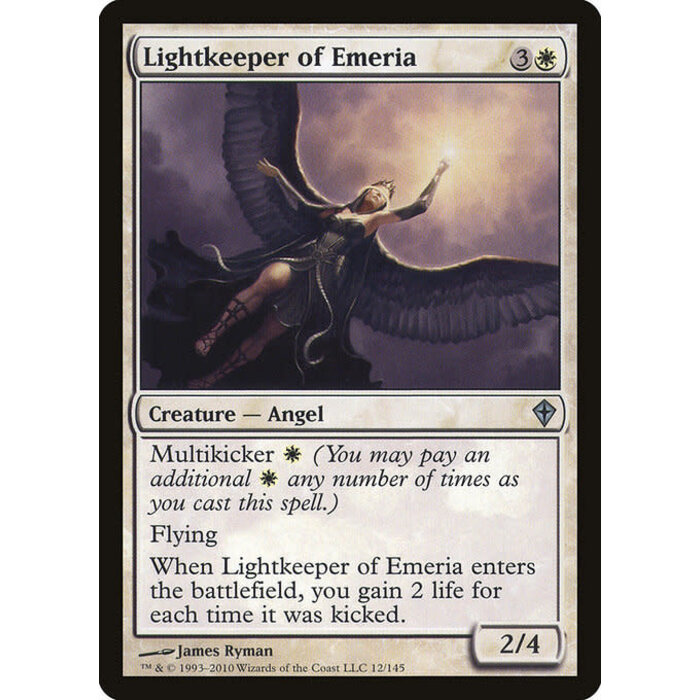 Magic: The Gathering Lightkeeper of Emeria (012) Moderately Played