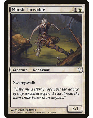 Magic: The Gathering Marsh Threader (014) Moderately Played Foil