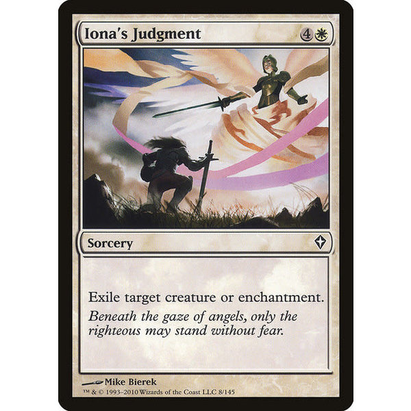 Magic: The Gathering Iona's Judgment (008) Moderately Played