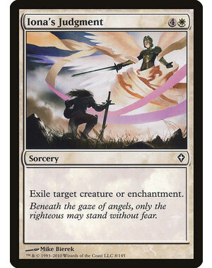Magic: The Gathering Iona's Judgment (008) Lightly Played Foil