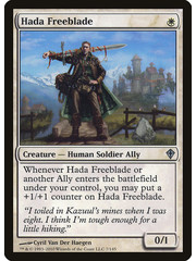 Magic: The Gathering Hada Freeblade (007) Moderately Played