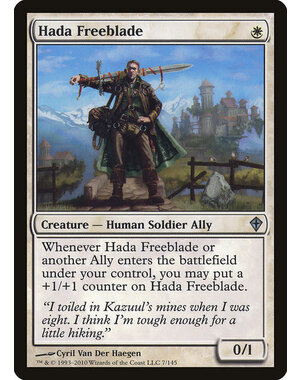 Magic: The Gathering Hada Freeblade (007) Moderately Played