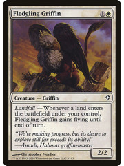 Magic: The Gathering Fledgling Griffin (005) Moderately Played Foil