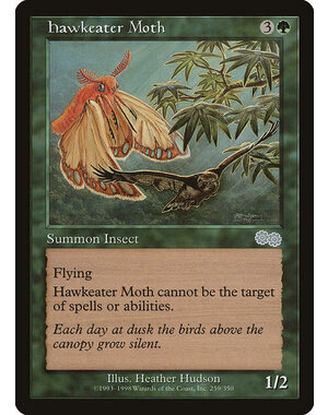 Magic: The Gathering Hawkeater Moth (259) Lightly Played