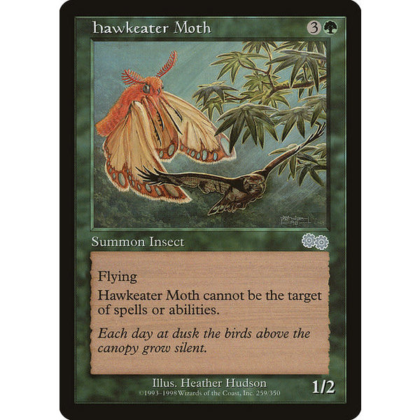 Magic: The Gathering Hawkeater Moth (259) Lightly Played