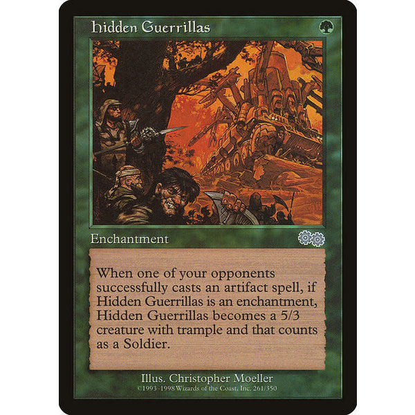 Magic: The Gathering Hidden Guerrillas (261) Lightly Played