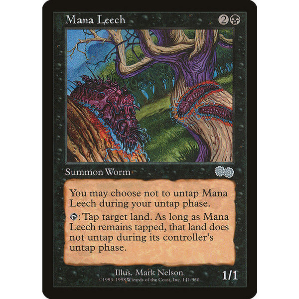 Magic: The Gathering Mana Leech (141) Lightly Played