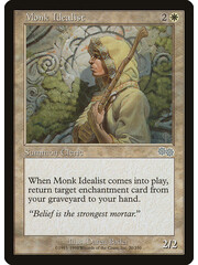 Magic: The Gathering Monk Idealist (020) Lightly Played