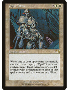 Magic: The Gathering Opal Titan (026) Lightly Played