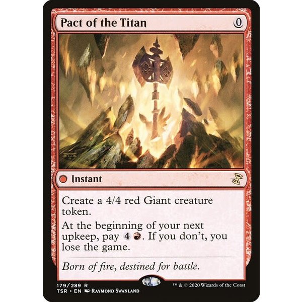 Magic: The Gathering Pact of the Titan (179) Lightly Played