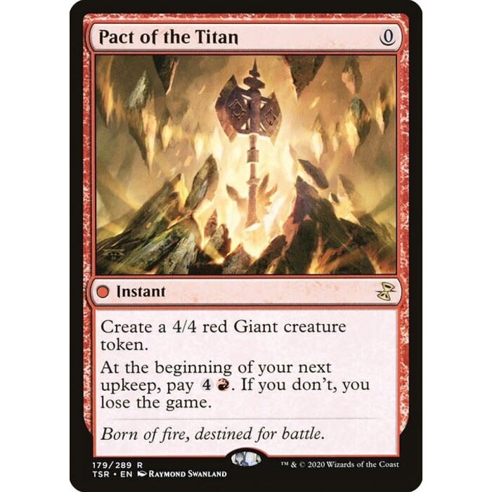 Magic: The Gathering Pact of the Titan (179) Lightly Played