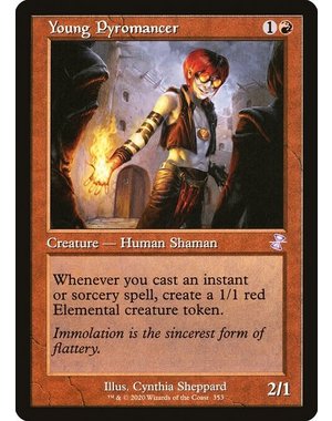 Magic: The Gathering Young Pyromancer (353) Lightly Played Foil