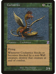 Magic: The Gathering Cockatrice (075) Moderately Played