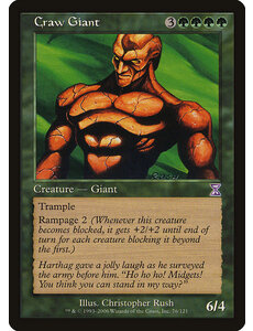 Magic: The Gathering Craw Giant (076) Lightly Played