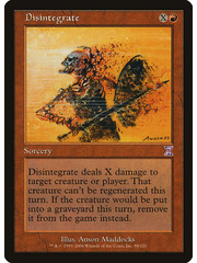 Magic: The Gathering Disintegrate (058) Lightly Played