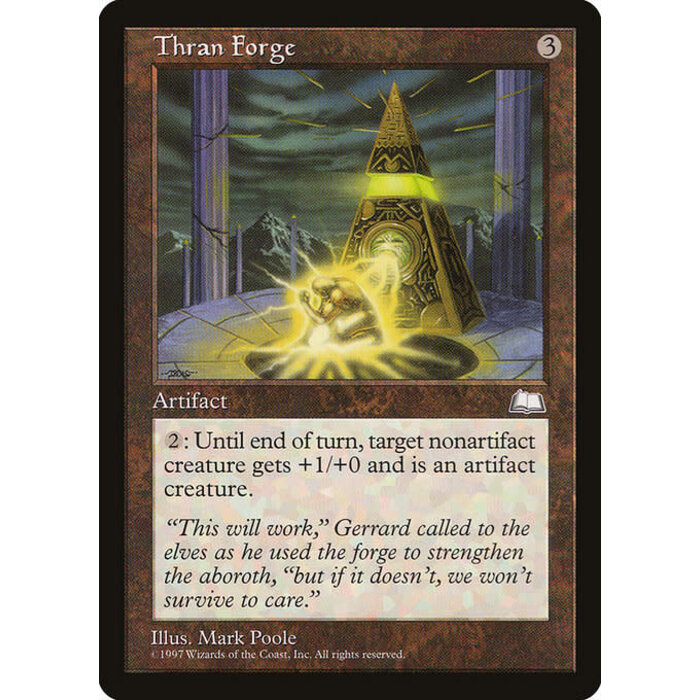 Magic: The Gathering Thran Forge (159) Lightly Played