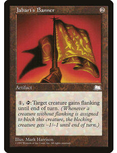 Magic: The Gathering Jabari's Banner (150) Lightly Played