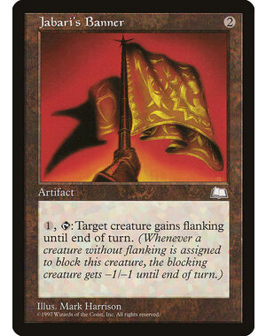 Magic: The Gathering Jabari's Banner (150) Lightly Played