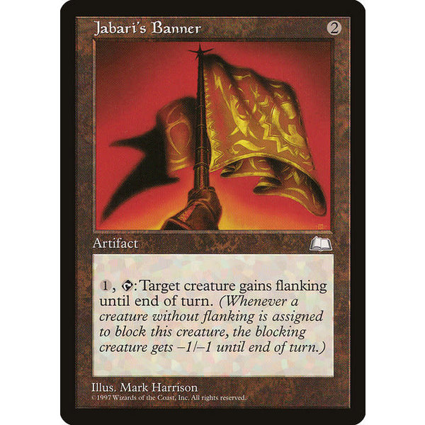 Magic: The Gathering Jabari's Banner (150) Lightly Played