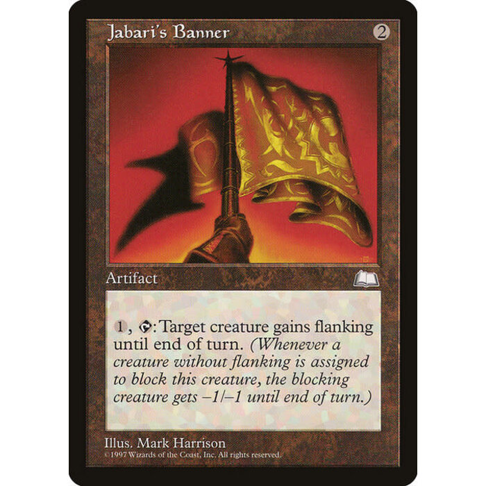 Magic: The Gathering Jabari's Banner (150) Lightly Played