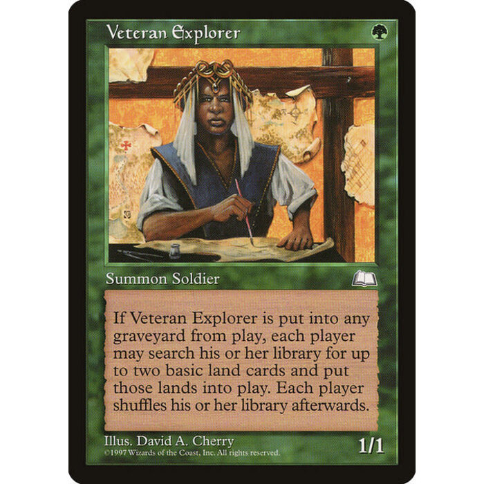 Magic: The Gathering Veteran Explorer (144) Lightly Played