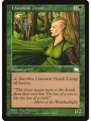 Magic: The Gathering Llanowar Druid (133) Lightly Played