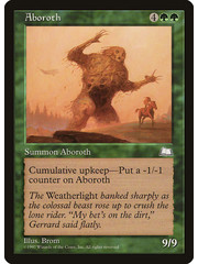Magic: The Gathering Aboroth (117) Moderately Played