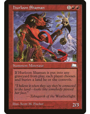 Magic: The Gathering Hurloon Shaman (108) Lightly Played
